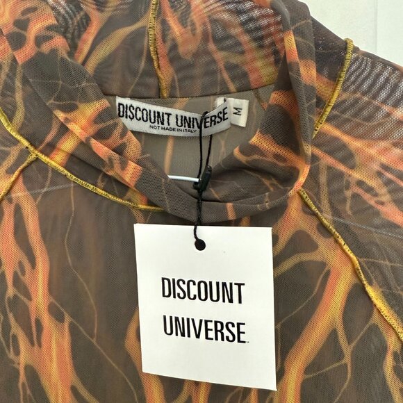 NWT DISCOUNT UNIVERSE SHE'S ELECTRIC TOP - MEDIUM - Picture 3 of 5